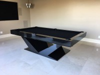 HE08 2023 Modern luxury round billiards pool table 7ft 8ft 9ft british pool table with dining top folding