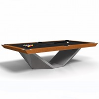 HE17 Newly designed impeccable workmanship high-end family billiard table Nordic style Real Wood Frame pool table