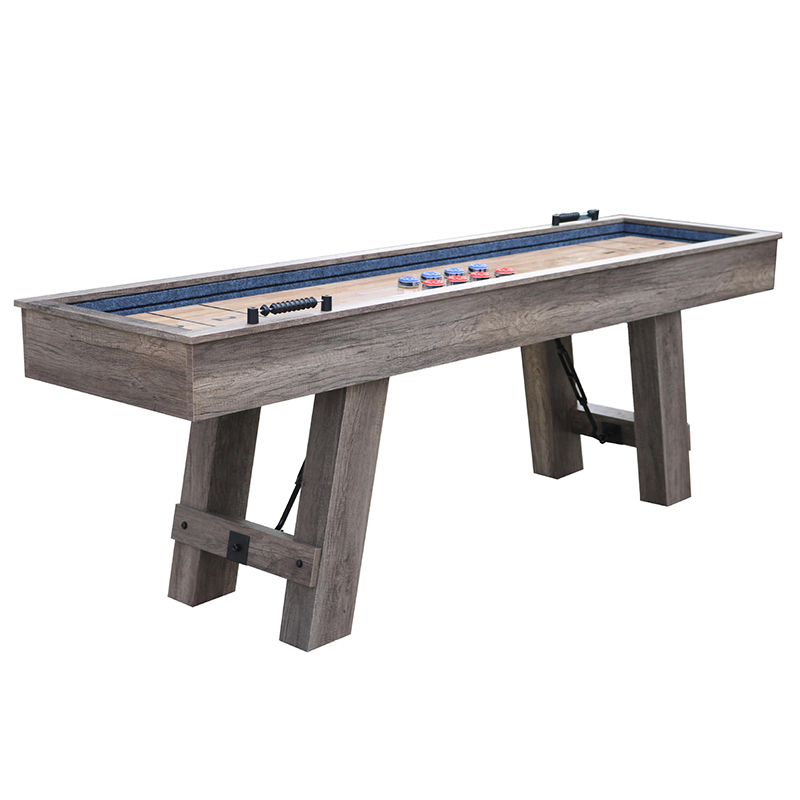 ST1 2023 Indoor sports game custom wooden shuffleboard table 9ft with cheap price