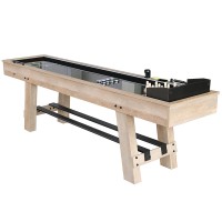 ST4 Factory Price Standard 9ft 12ft 14ft 16ft Modern Style Portable Solid Wood Play Field for Home & Hotel Floor Shuffleboard Table