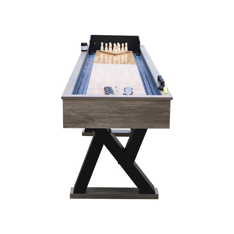 ST8 2023 Factory Direct Sell Custom Professional Wooden Shuffleboard Table With LED