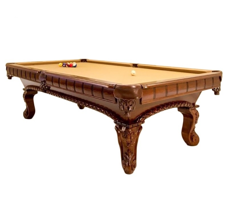 C001 Model High Grade Workmanship Luxury 9ft 8ft Carved Billiard Pool Table